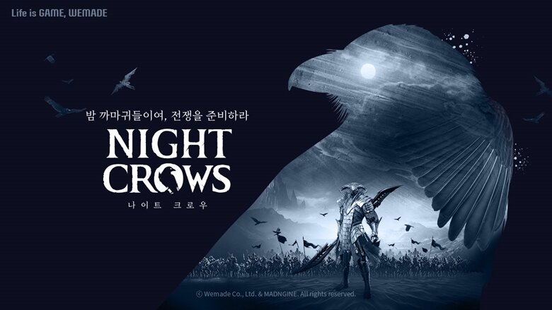 《夜鸦》今日正式上线韩国，用哪个加速器，首选《快乐游加速器》韩国独享专线