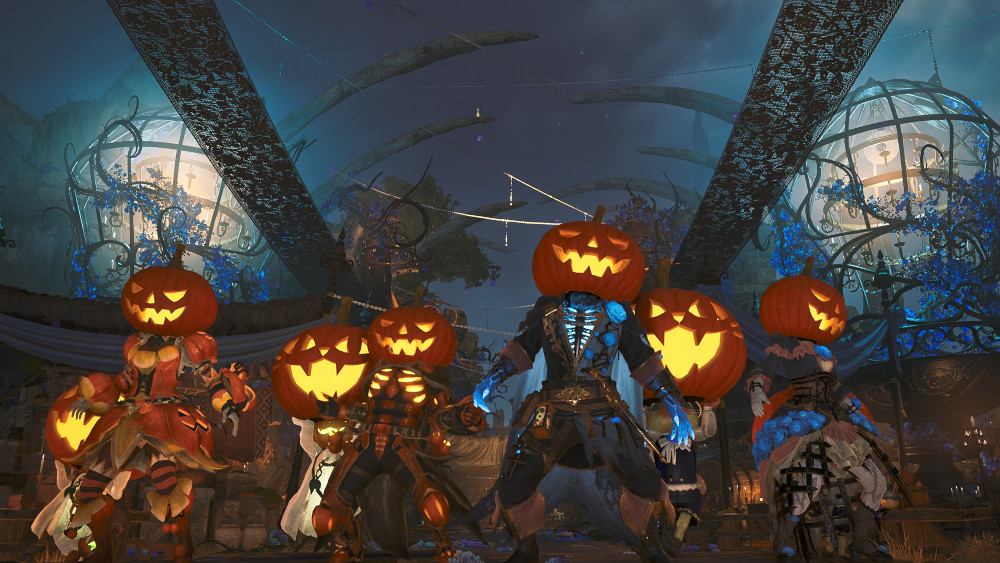 《怪物猎人：荒野》今日开启南瓜头交流祭典梦灯之仪