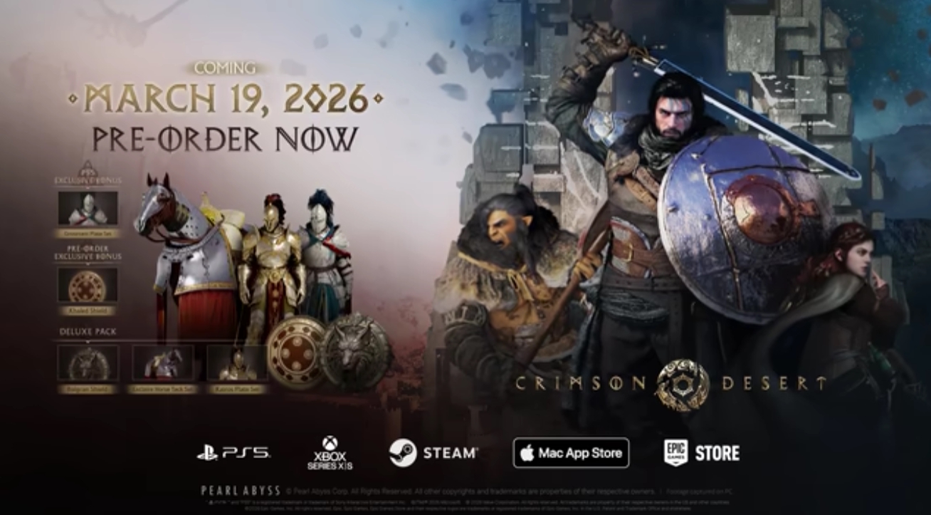 《红色沙漠》定档3.20！超长实机引爆期待，中文配音加持沉浸体验