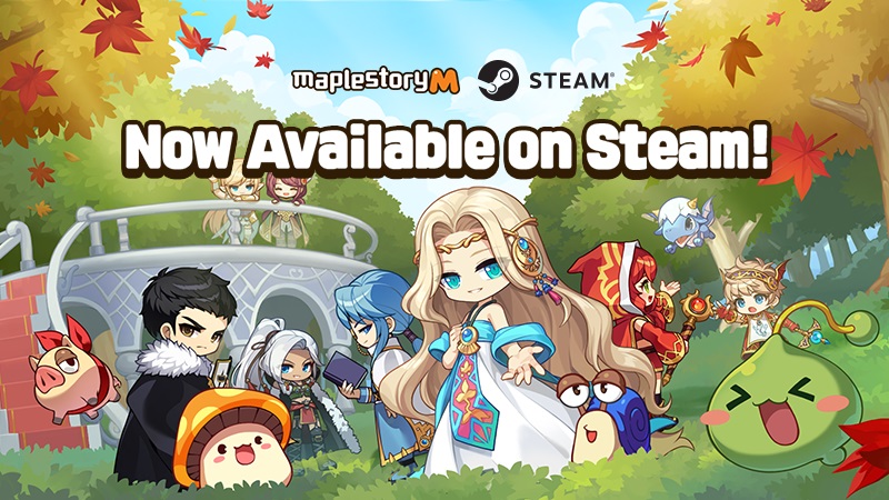 经典回归大屏！《冒险岛M》3月18日登陆Steam，支持双端互通与自动挂机！